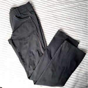 Kuhl Dark Green Outdoor Hiking Pants Women’s 6 Stretch Utility Trail Travel